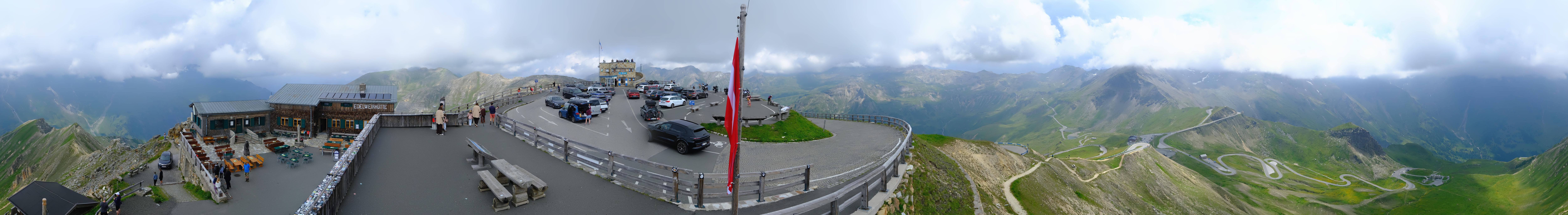 Archiv Foto Webcam Großglockner Edelweißhütte