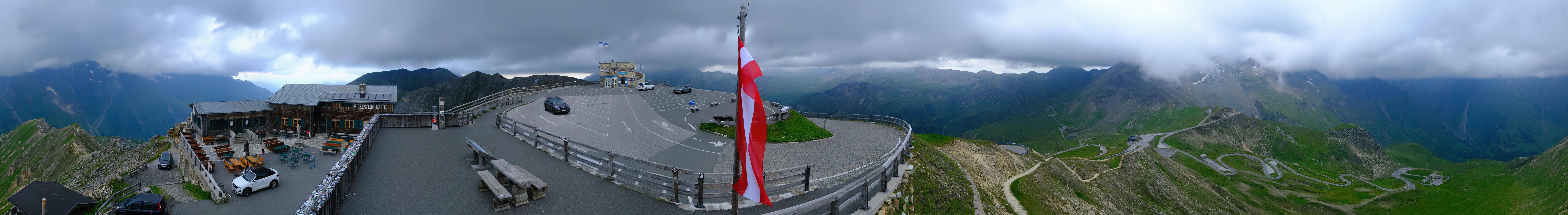 Archiv Foto Webcam Großglockner Edelweißhütte