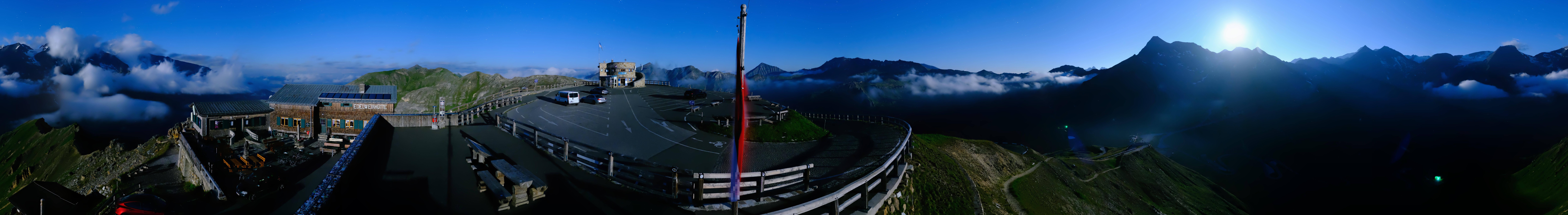 Archiv Foto Webcam Großglockner Edelweißhütte