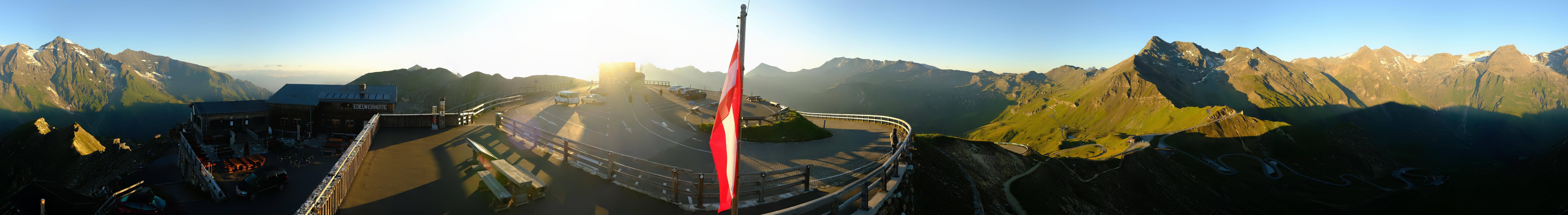 Archiv Foto Webcam Großglockner Edelweißhütte