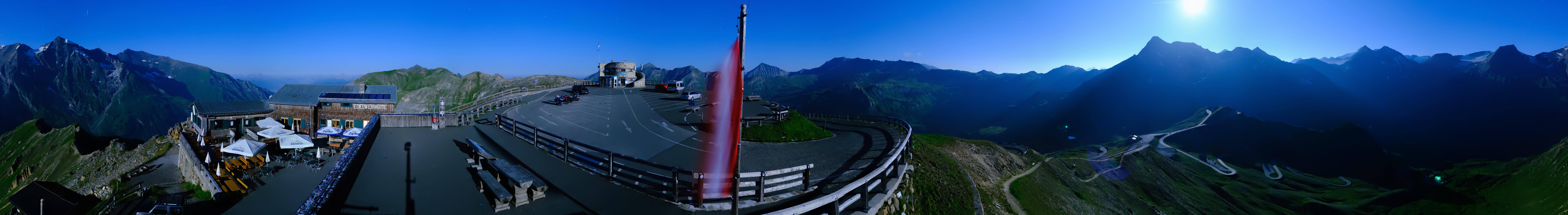 Archiv Foto Webcam Großglockner Edelweißhütte