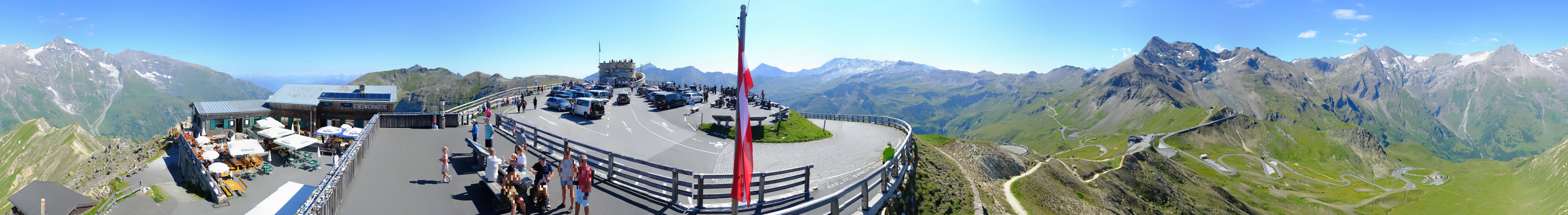 Archiv Foto Webcam Großglockner Edelweißhütte