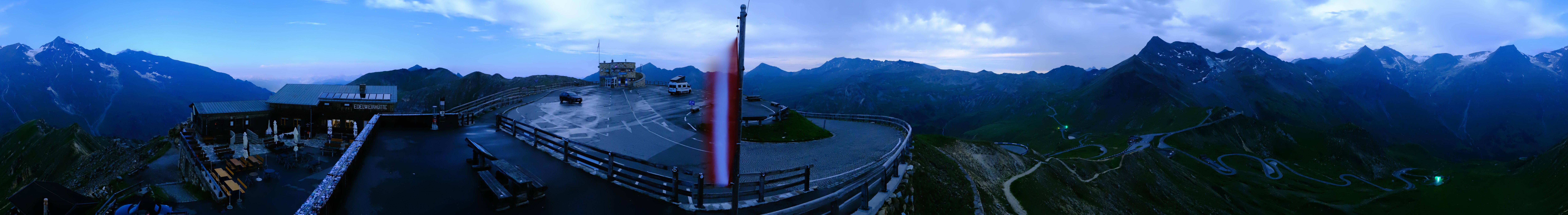 Archiv Foto Webcam Großglockner Edelweißhütte