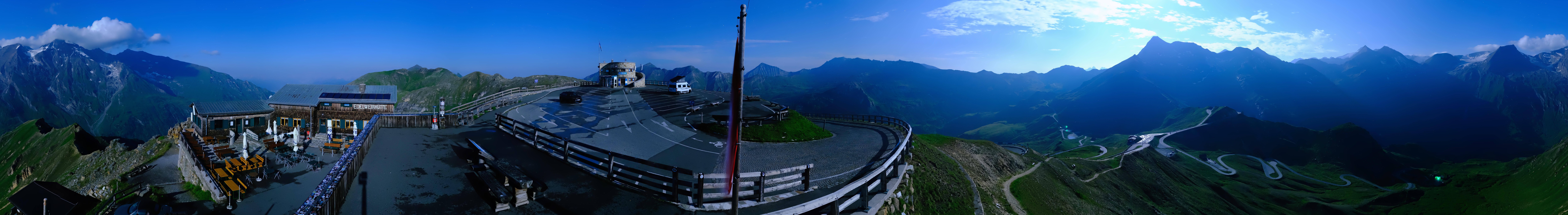 Archiv Foto Webcam Großglockner Edelweißhütte