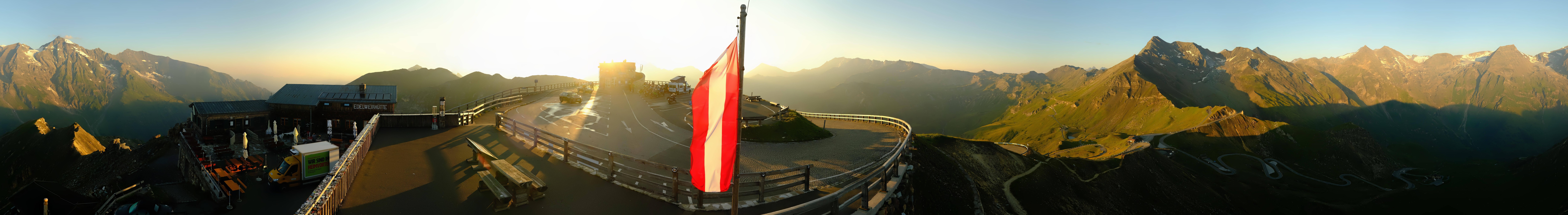 Archiv Foto Webcam Großglockner Edelweißhütte