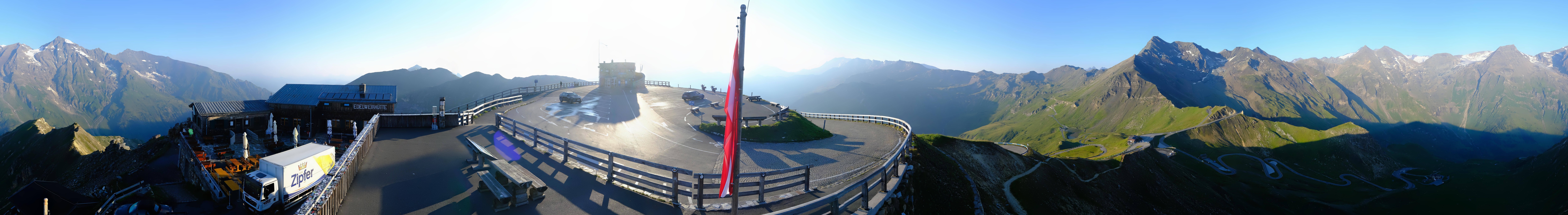 Archiv Foto Webcam Großglockner Edelweißhütte