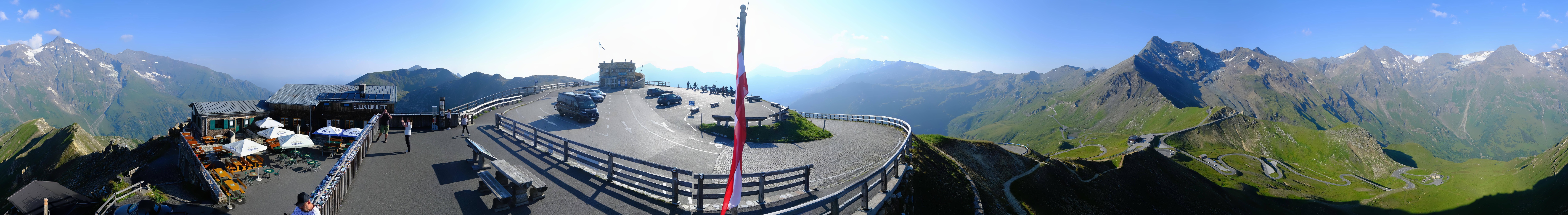 Archiv Foto Webcam Großglockner Edelweißhütte