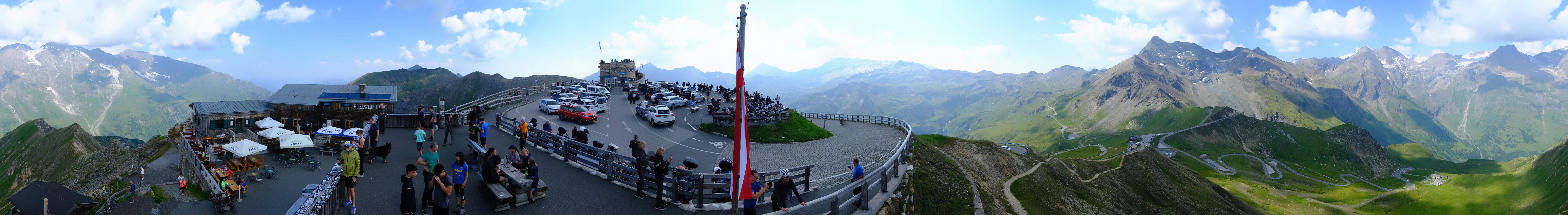 Archiv Foto Webcam Großglockner Edelweißhütte