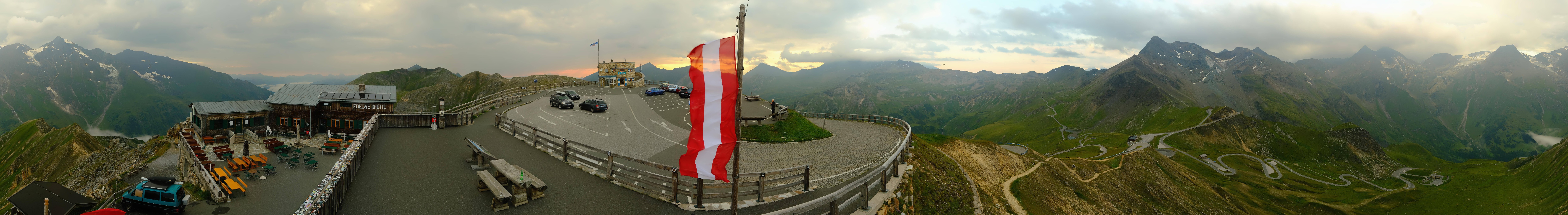 Archiv Foto Webcam Großglockner Edelweißhütte