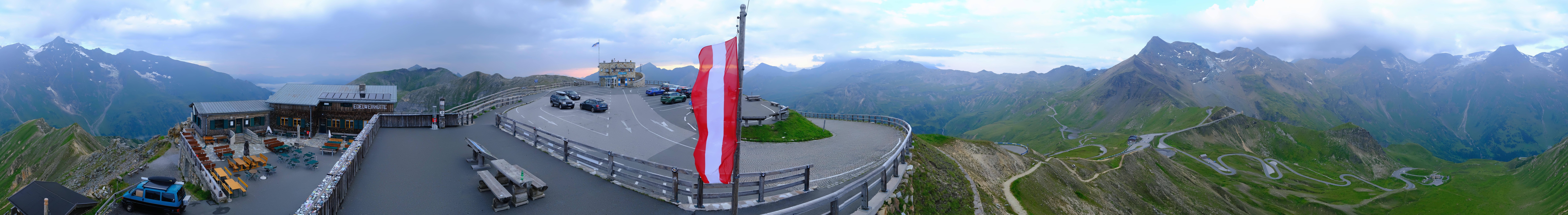 Archiv Foto Webcam Großglockner Edelweißhütte