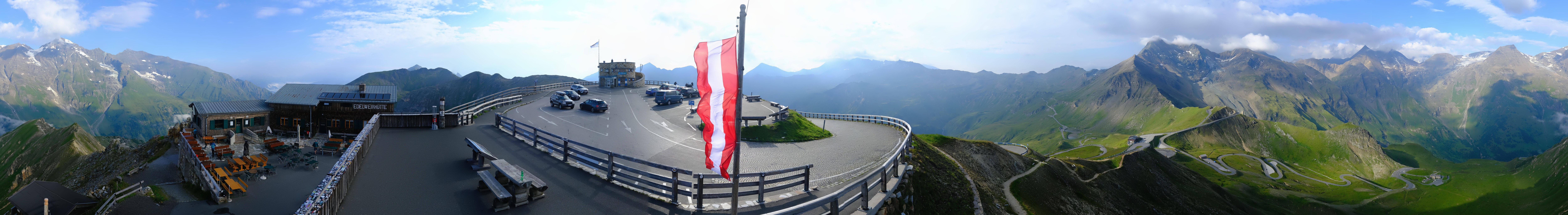 Archiv Foto Webcam Großglockner Edelweißhütte