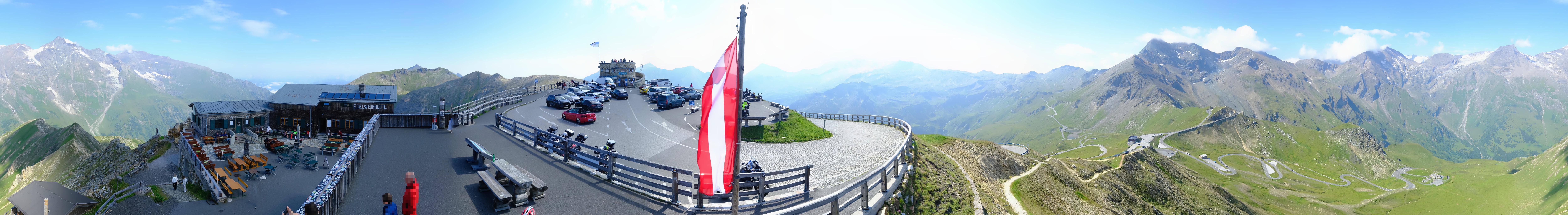 Archiv Foto Webcam Großglockner Edelweißhütte