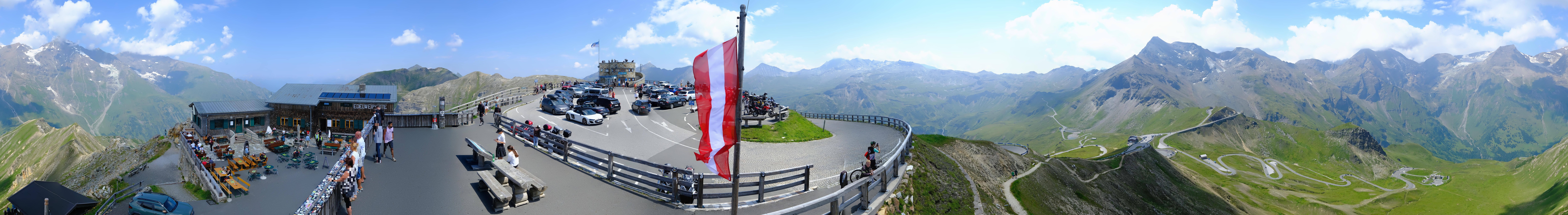 Archiv Foto Webcam Großglockner Edelweißhütte