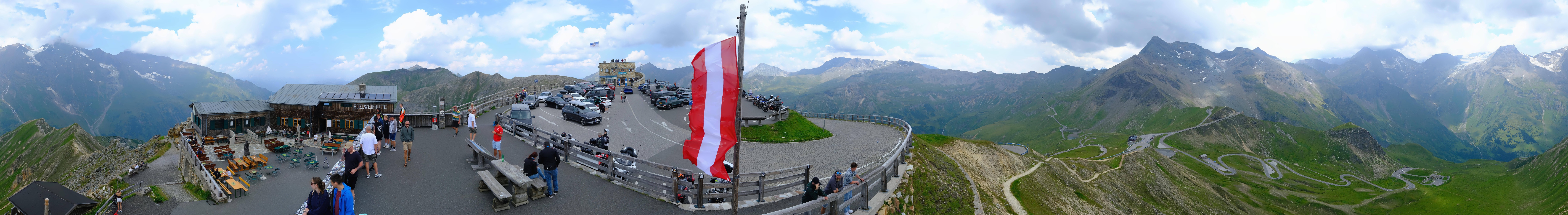 Archiv Foto Webcam Großglockner Edelweißhütte