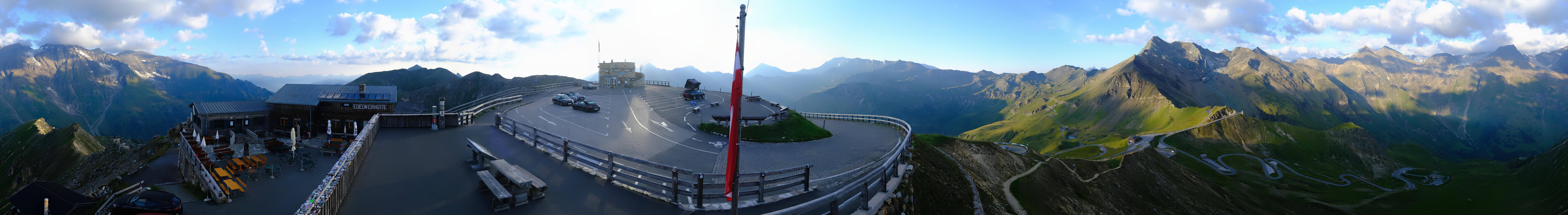 Archiv Foto Webcam Großglockner Edelweißhütte