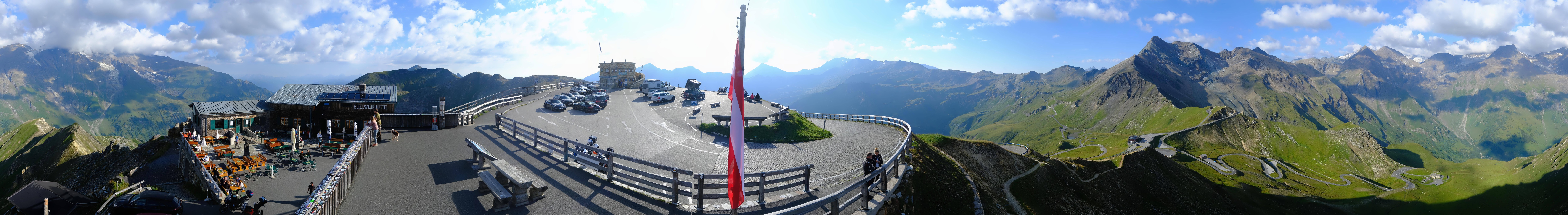 Archiv Foto Webcam Großglockner Edelweißhütte