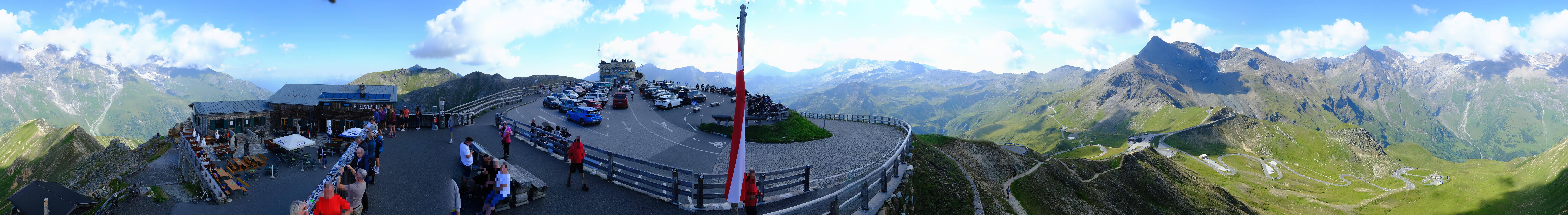 Archiv Foto Webcam Großglockner Edelweißhütte