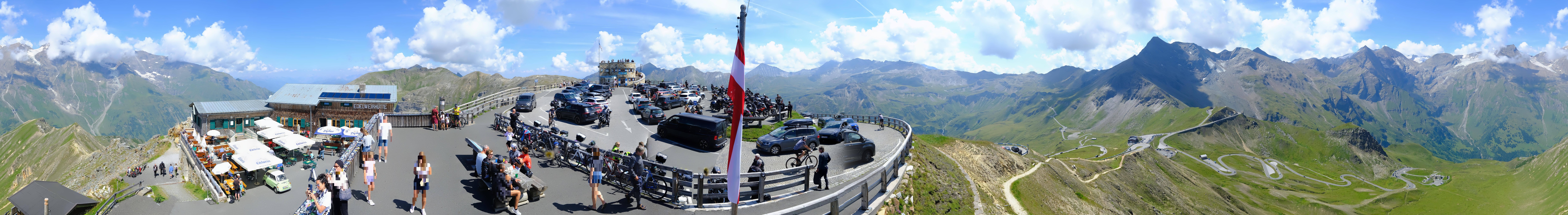 Archiv Foto Webcam Großglockner Edelweißhütte