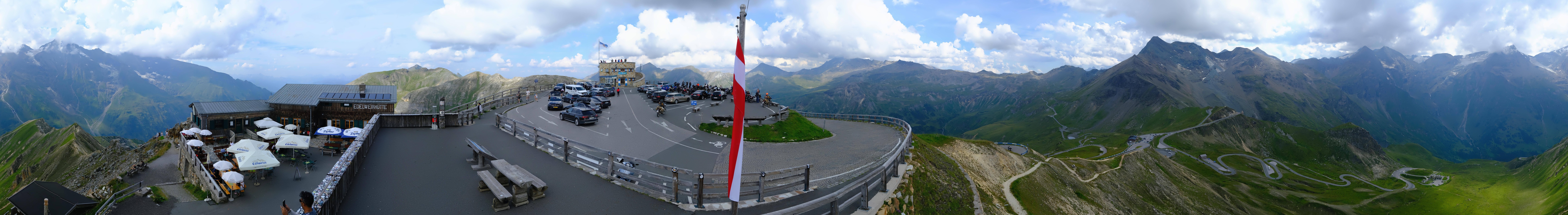 Archiv Foto Webcam Großglockner Edelweißhütte