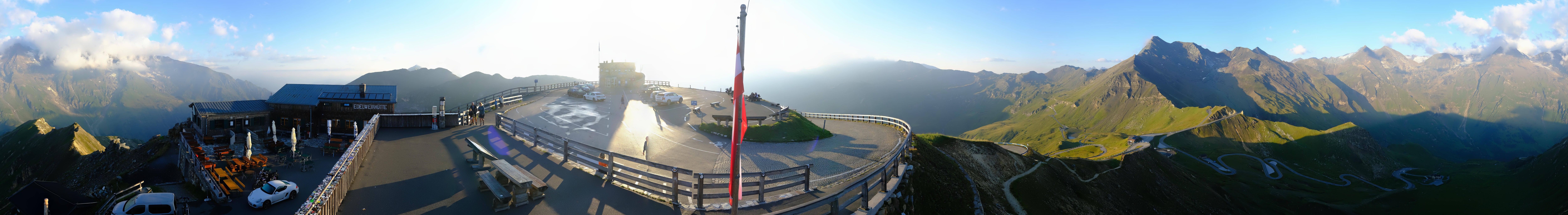 Archiv Foto Webcam Großglockner Edelweißhütte