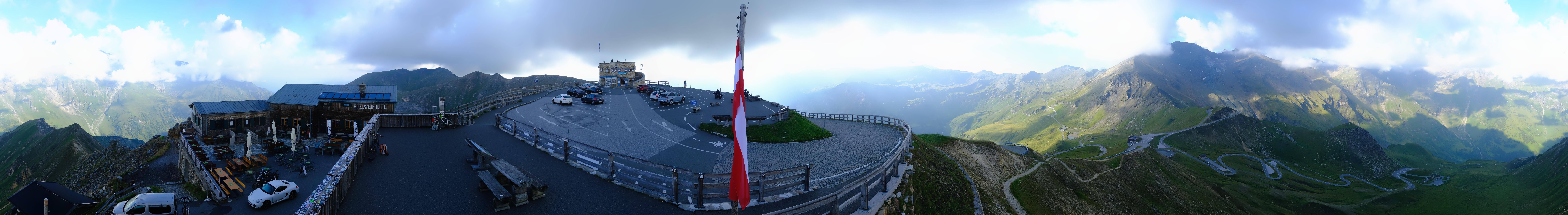 Archiv Foto Webcam Großglockner Edelweißhütte