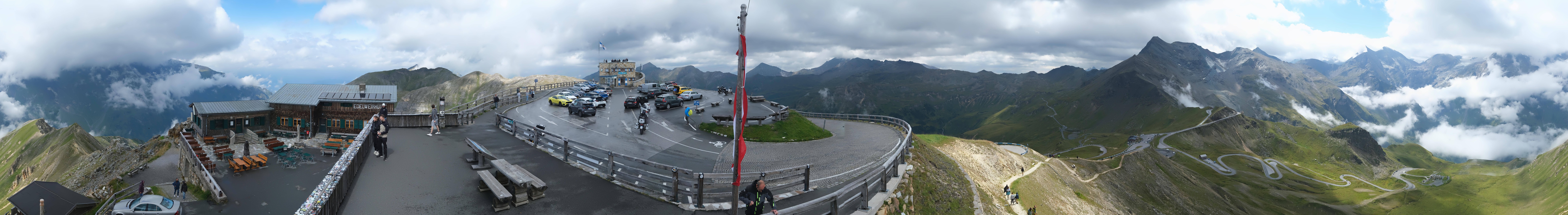 Archiv Foto Webcam Großglockner Edelweißhütte