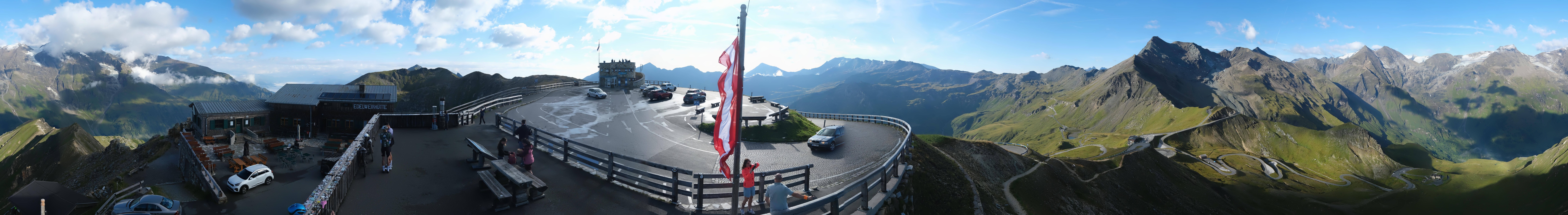 Archiv Foto Webcam Großglockner Edelweißhütte
