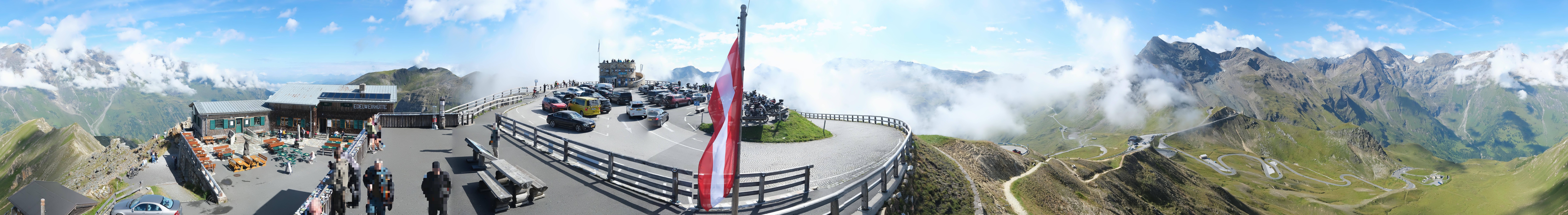 Archiv Foto Webcam Großglockner Edelweißhütte