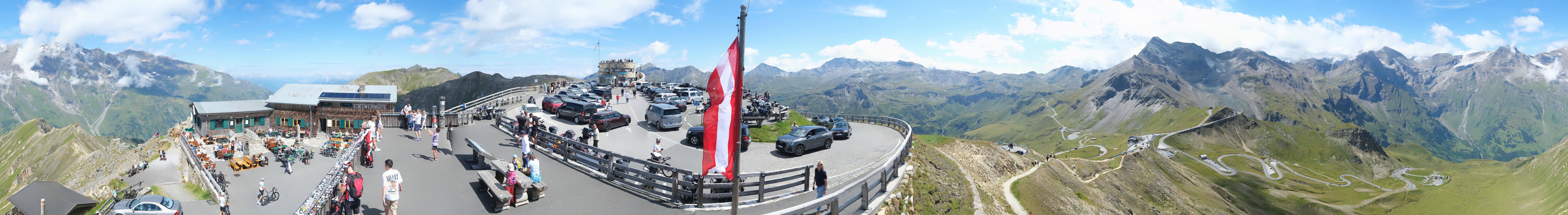 Archiv Foto Webcam Großglockner Edelweißhütte