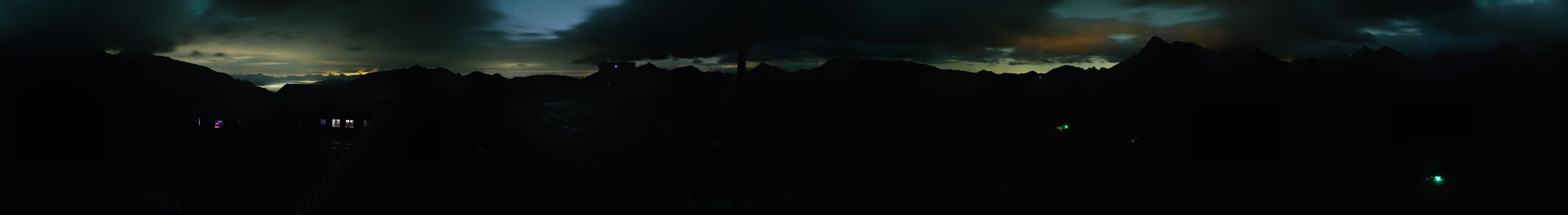 Archived image Webcam Panorama Grossglockner High Alpine Road - Edelweißhütte
