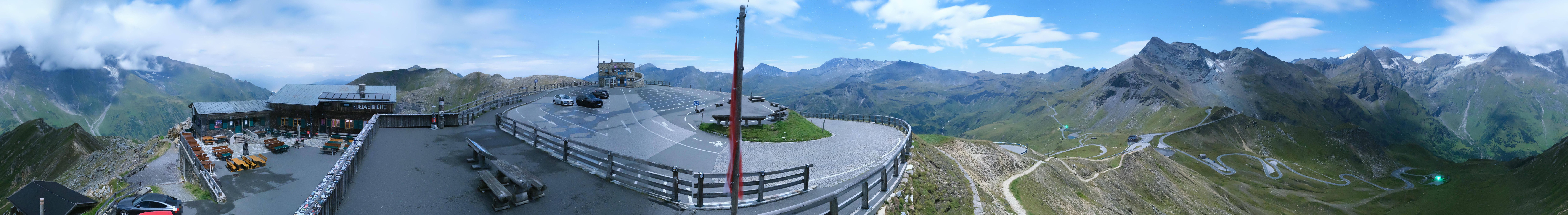 Archiv Foto Webcam Großglockner Edelweißhütte