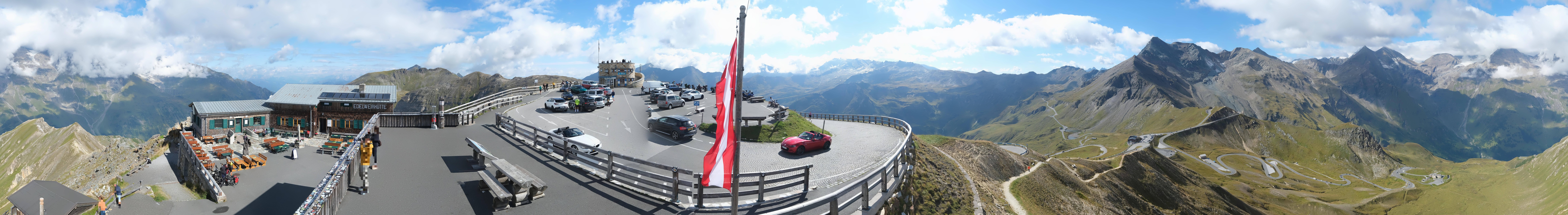 Archiv Foto Webcam Großglockner Edelweißhütte