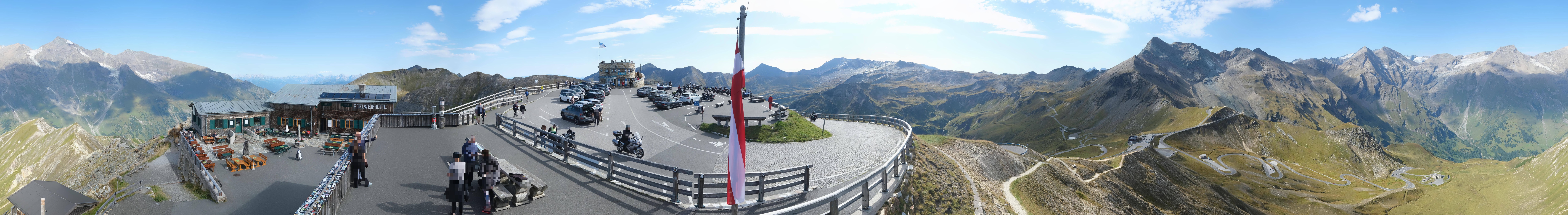 Archiv Foto Webcam Großglockner Edelweißhütte