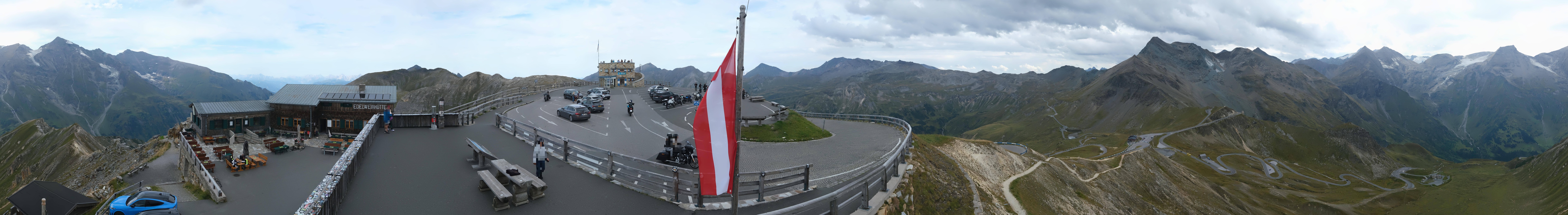 Archiv Foto Webcam Großglockner Edelweißhütte