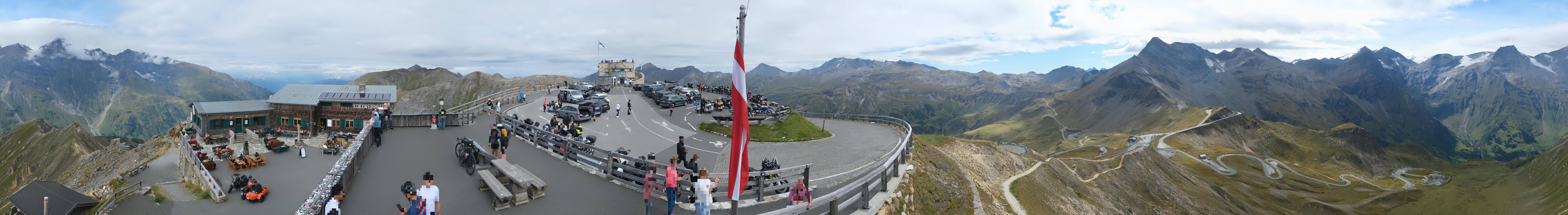 Archiv Foto Webcam Großglockner Edelweißhütte