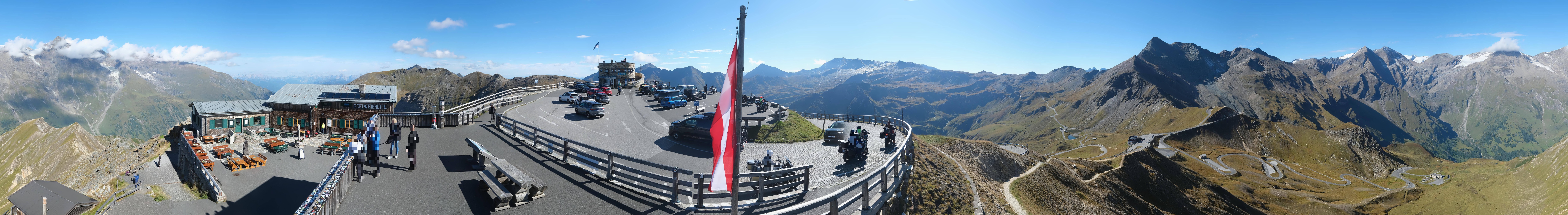Archiv Foto Webcam Großglockner Edelweißhütte