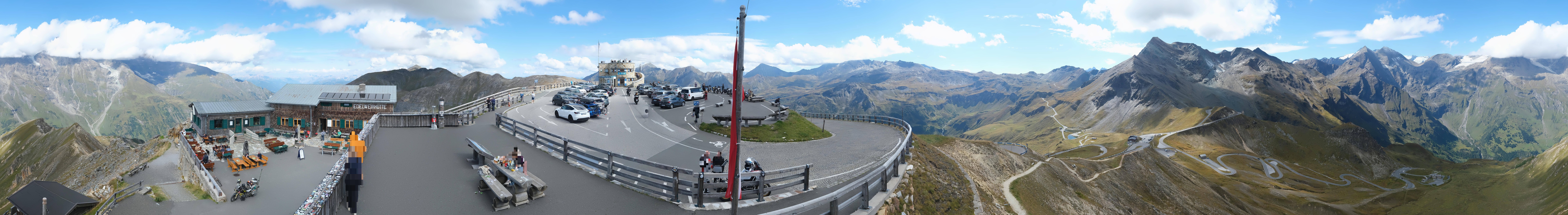 Archiv Foto Webcam Großglockner Edelweißhütte