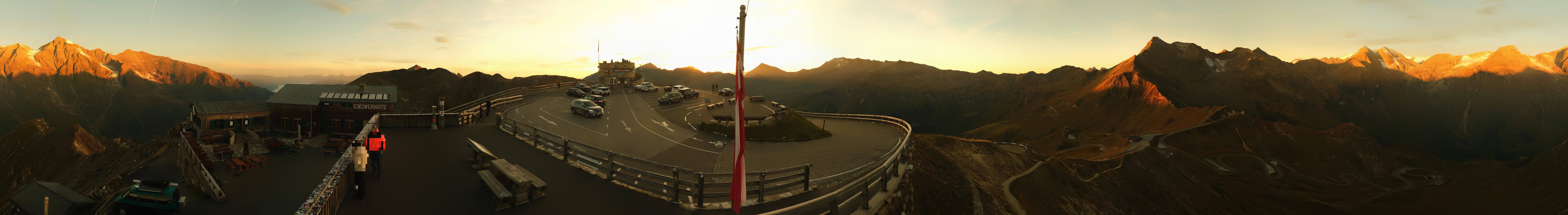 Archiv Foto Webcam Großglockner Edelweißhütte