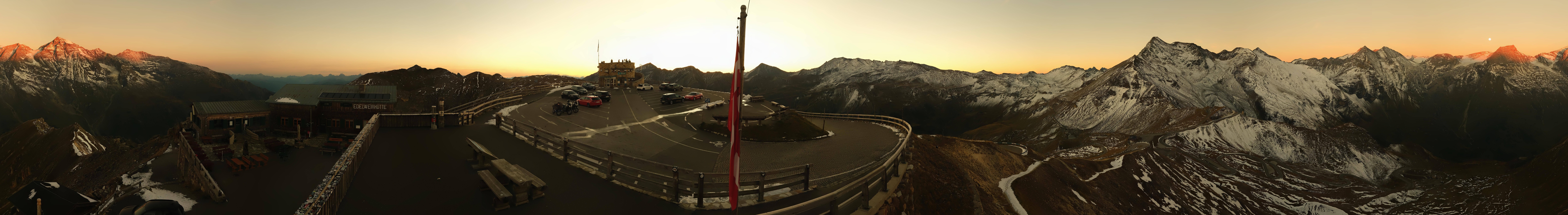 Archiv Foto Webcam Großglockner Edelweißhütte