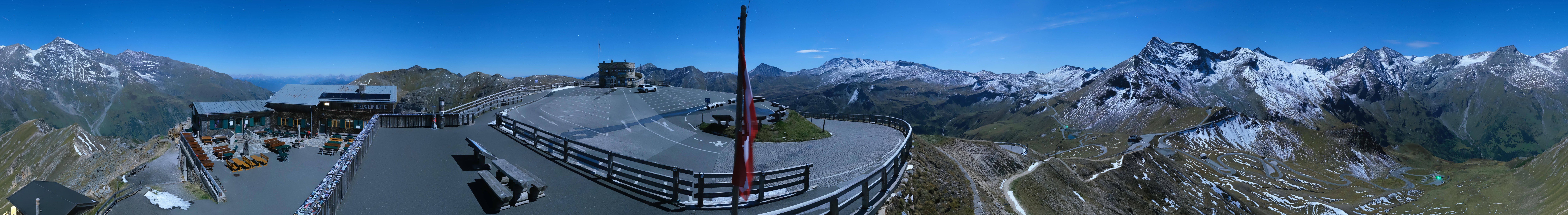 Archiv Foto Webcam Großglockner Edelweißhütte