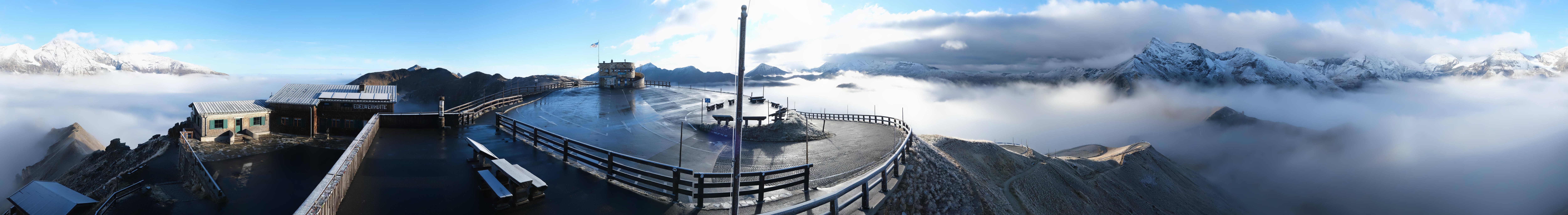 Archiv Foto Webcam Großglockner Edelweißhütte