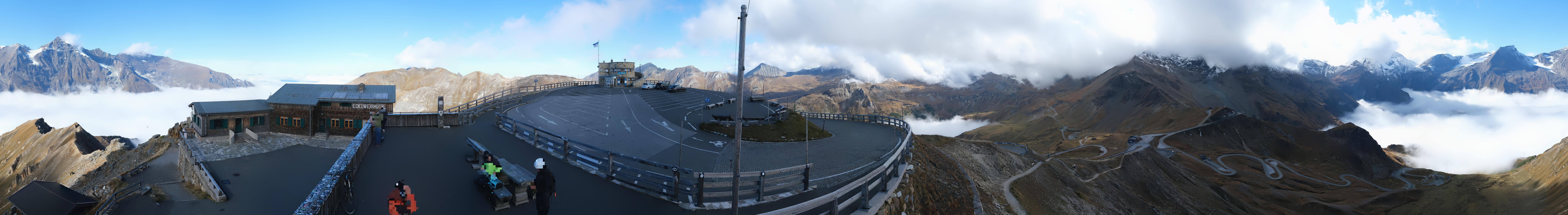 Archiv Foto Webcam Großglockner Edelweißhütte