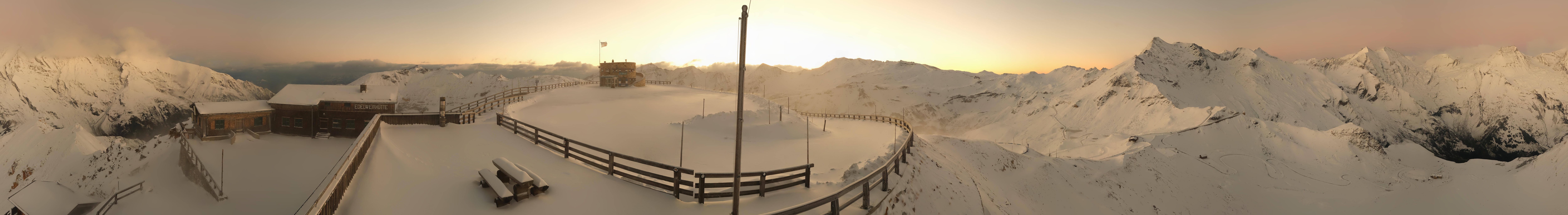 Archiv Foto Webcam Großglockner Edelweißhütte