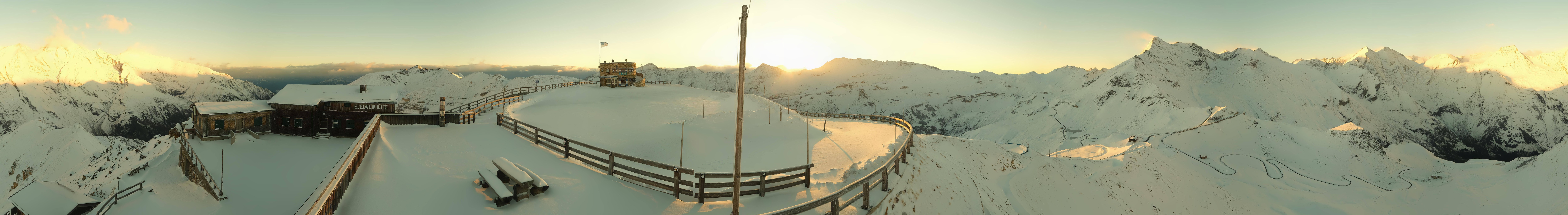 Archiv Foto Webcam Großglockner Edelweißhütte