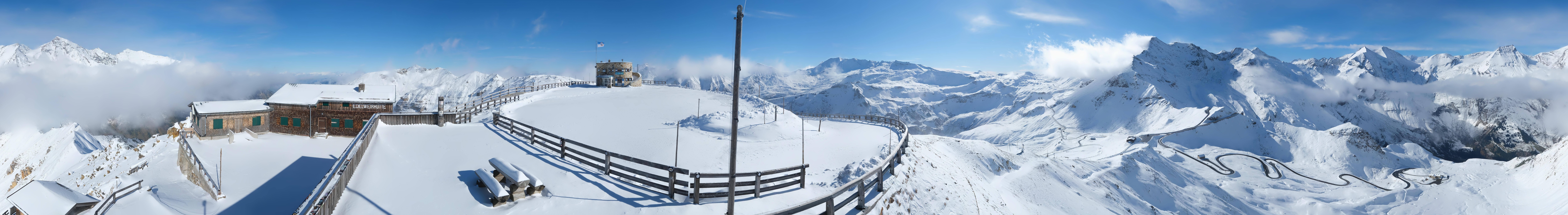 Archiv Foto Webcam Großglockner Edelweißhütte