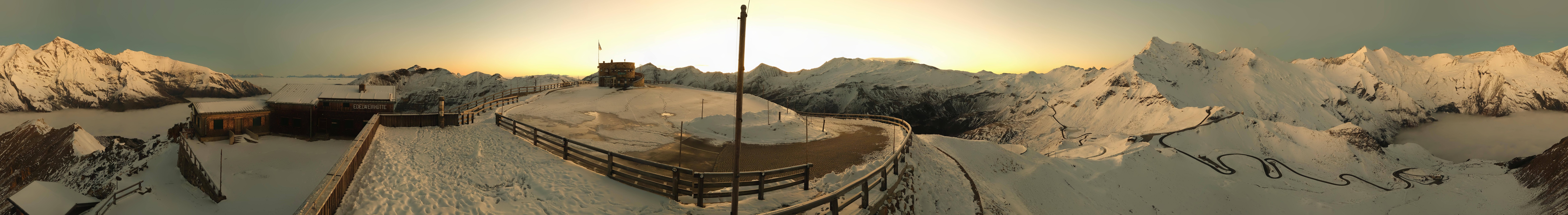 Archiv Foto Webcam Großglockner Edelweißhütte