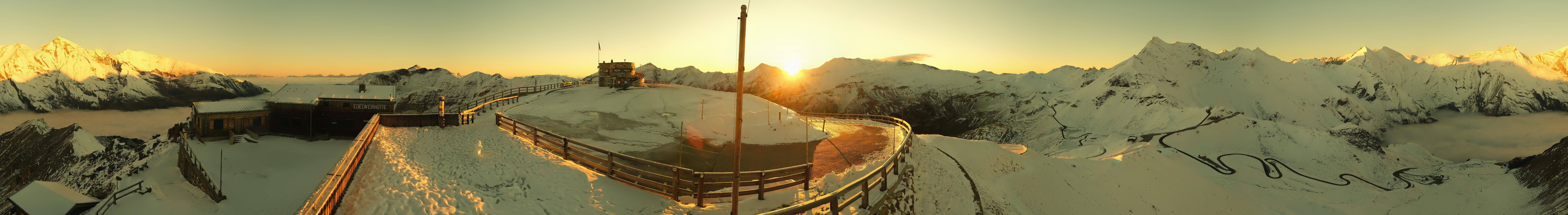 Archiv Foto Webcam Großglockner Edelweißhütte