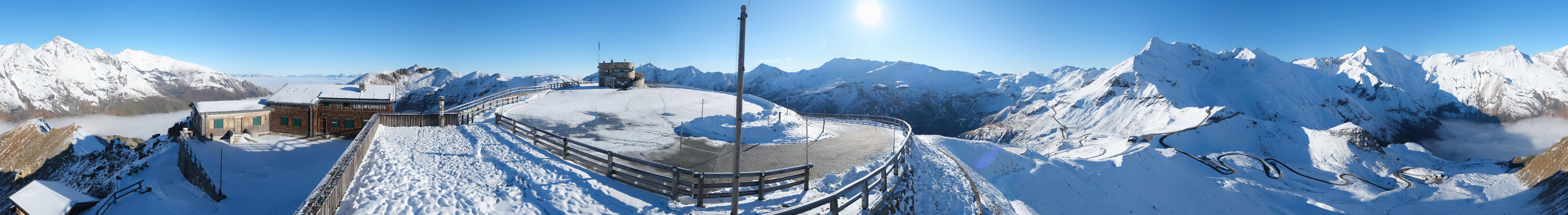 Archiv Foto Webcam Großglockner Edelweißhütte