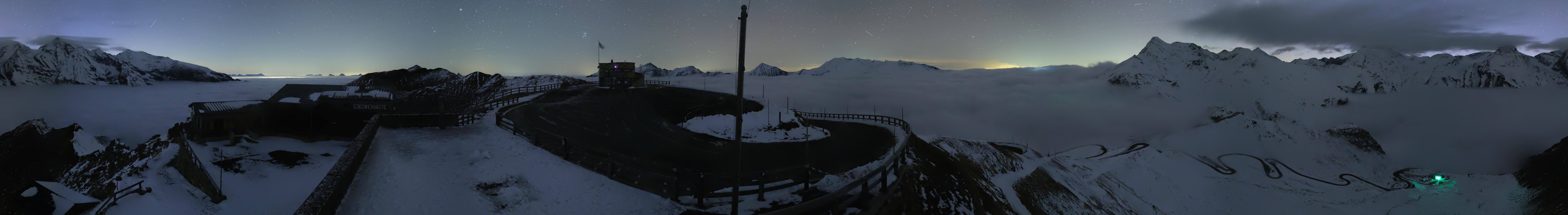 Archiv Foto Webcam Großglockner Edelweißhütte