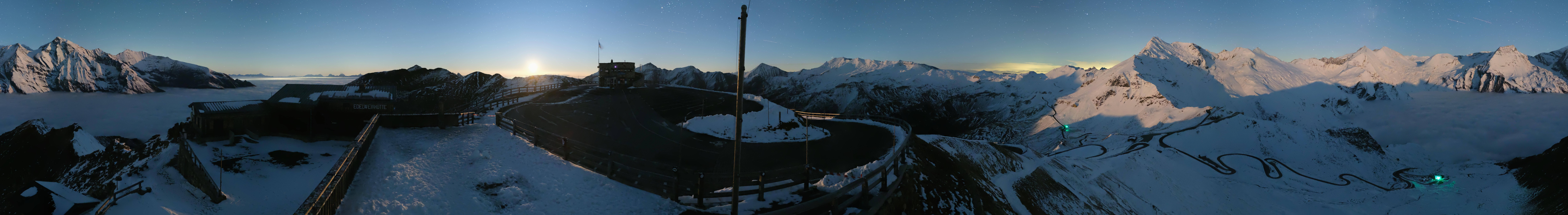 Archiv Foto Webcam Großglockner Edelweißhütte